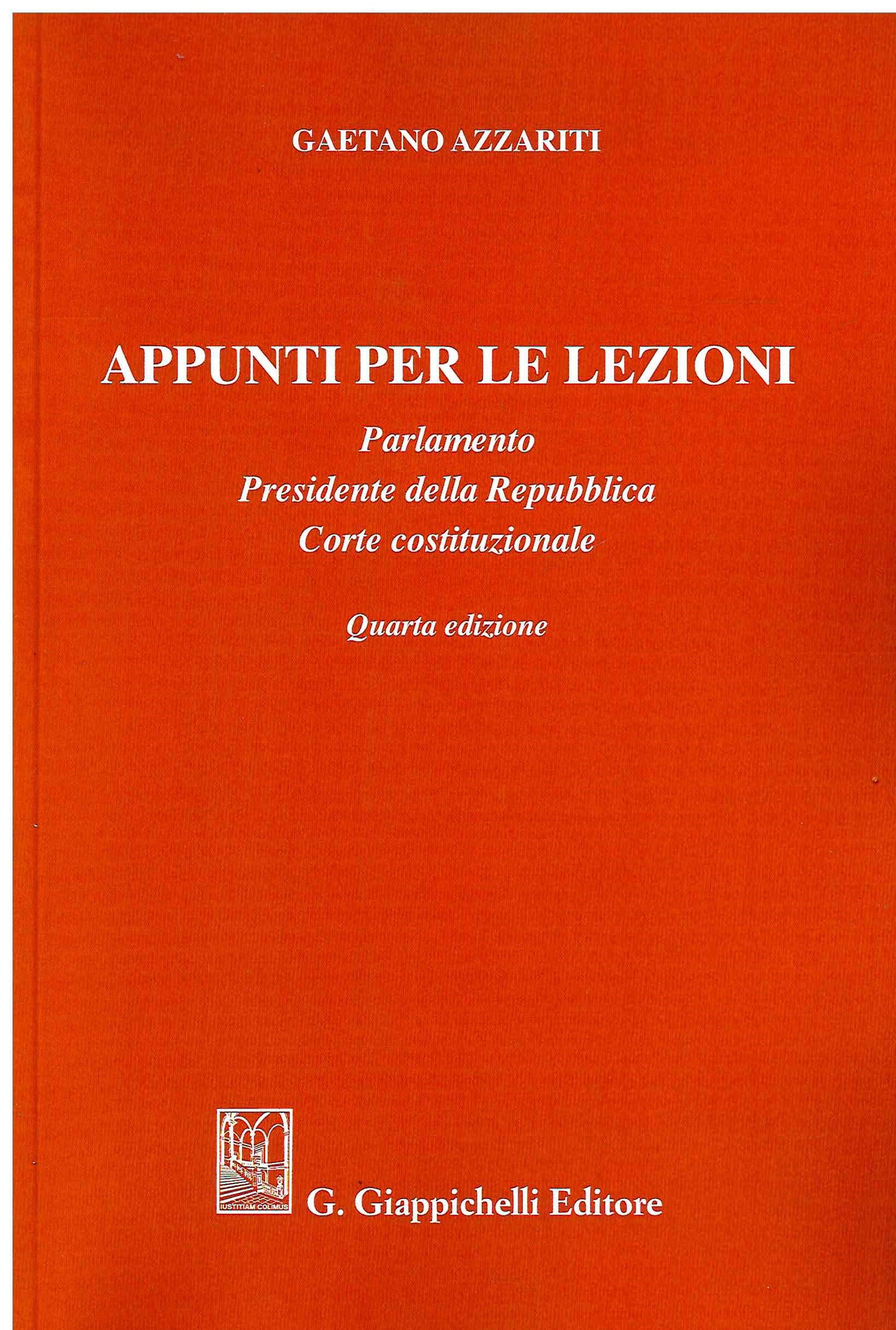 Appunti per le lezioni 4ed. - Azzariti