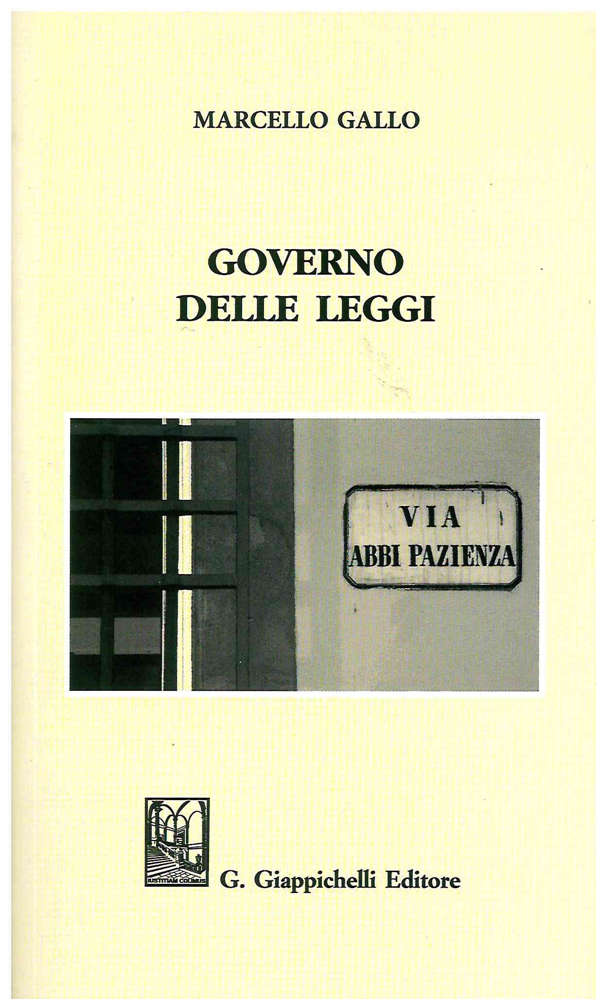 Governo delle leggi - Gallo
