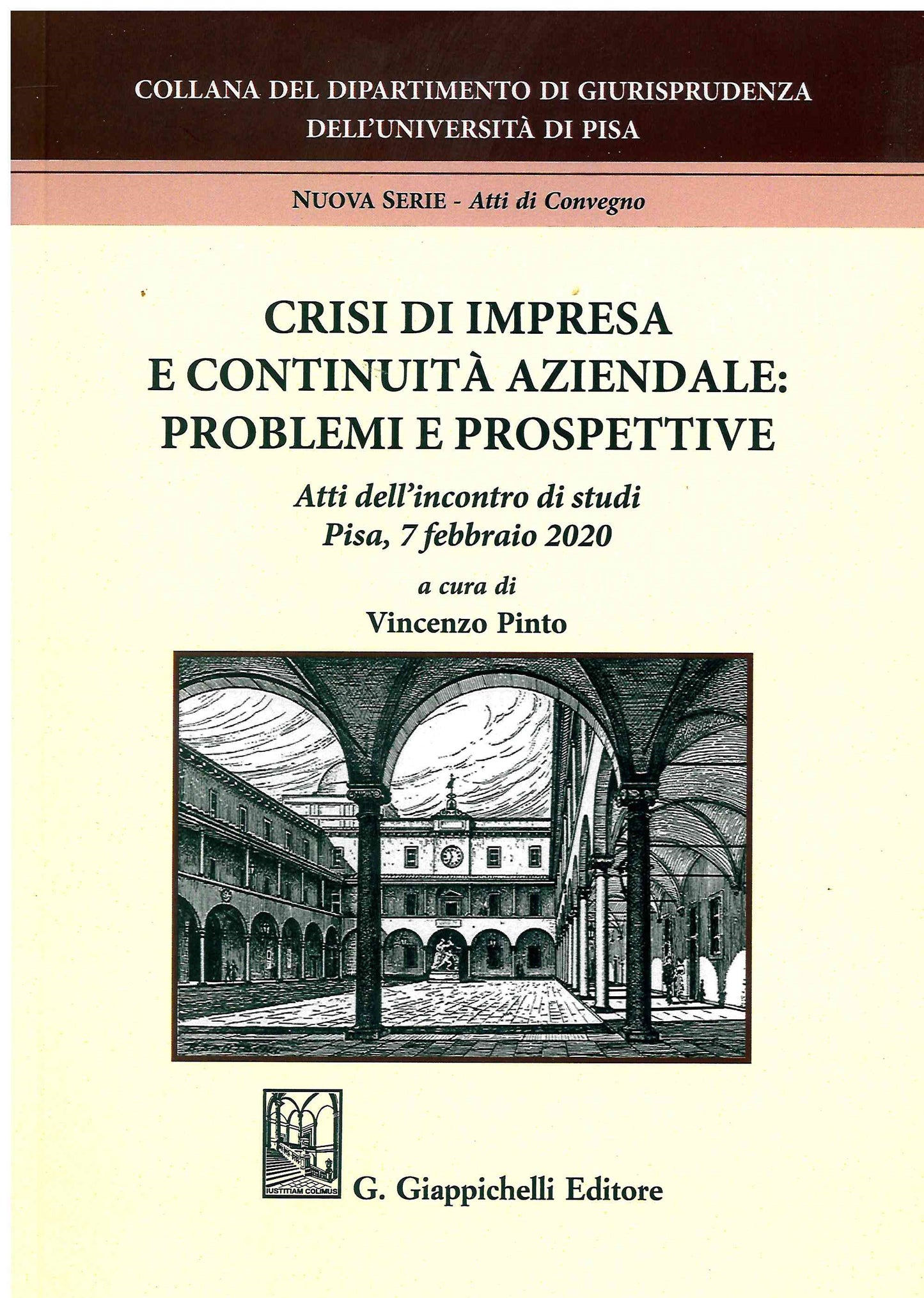 Crisi impresa e continuità aziendale - Pinto