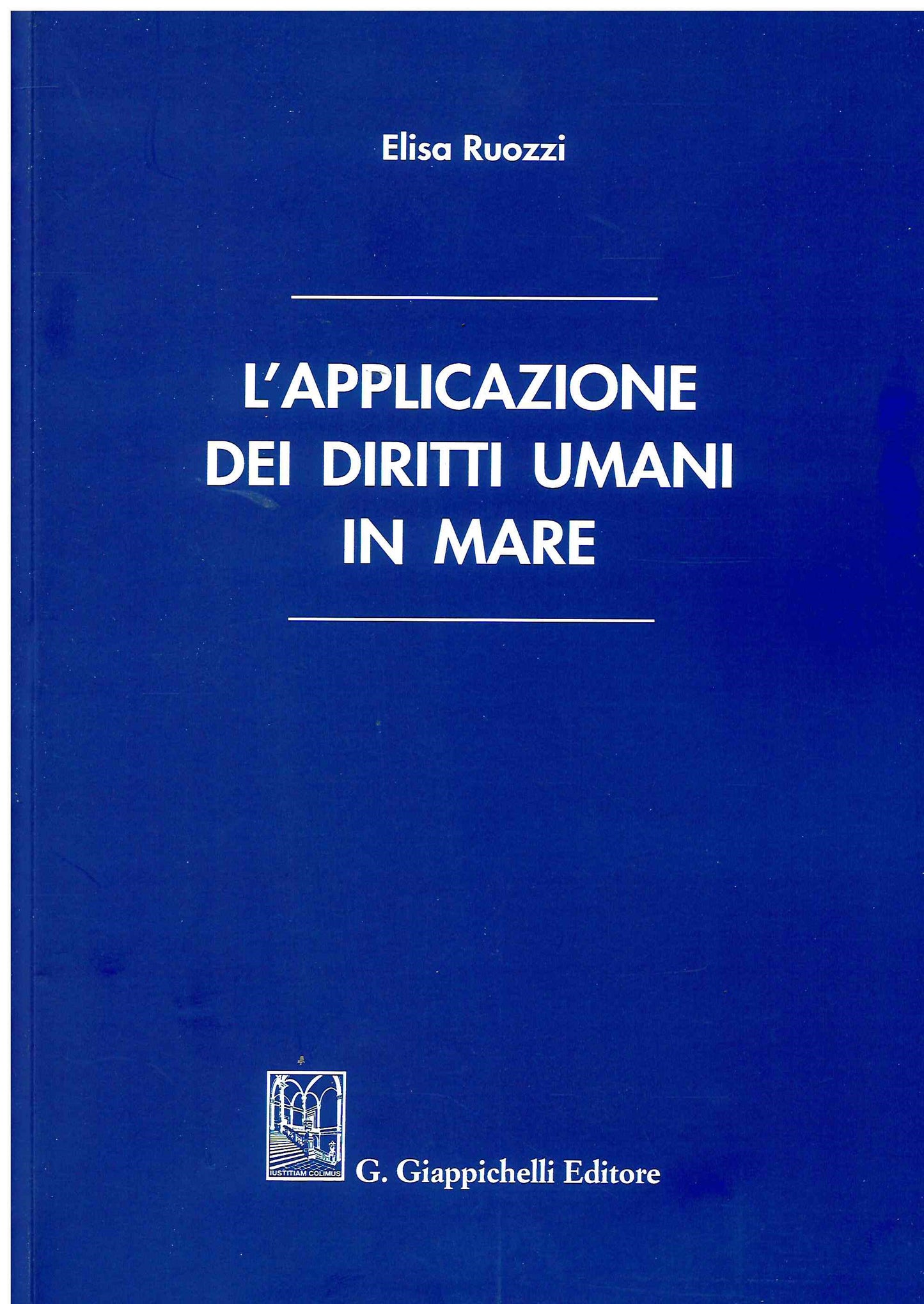 Applicazione diritti umani in mare - Ruozzi