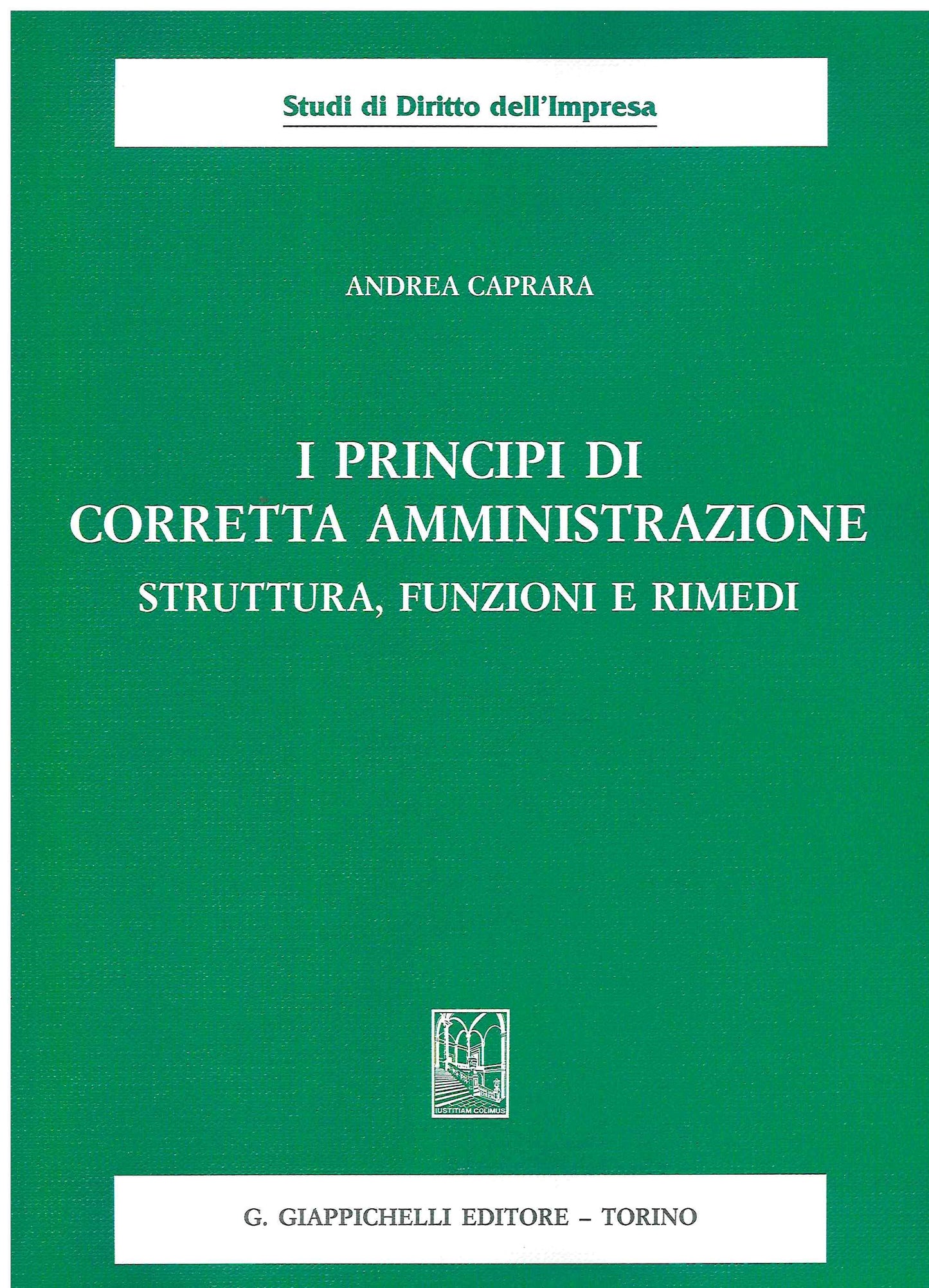 Principi di corretta amministrazione - Caprara