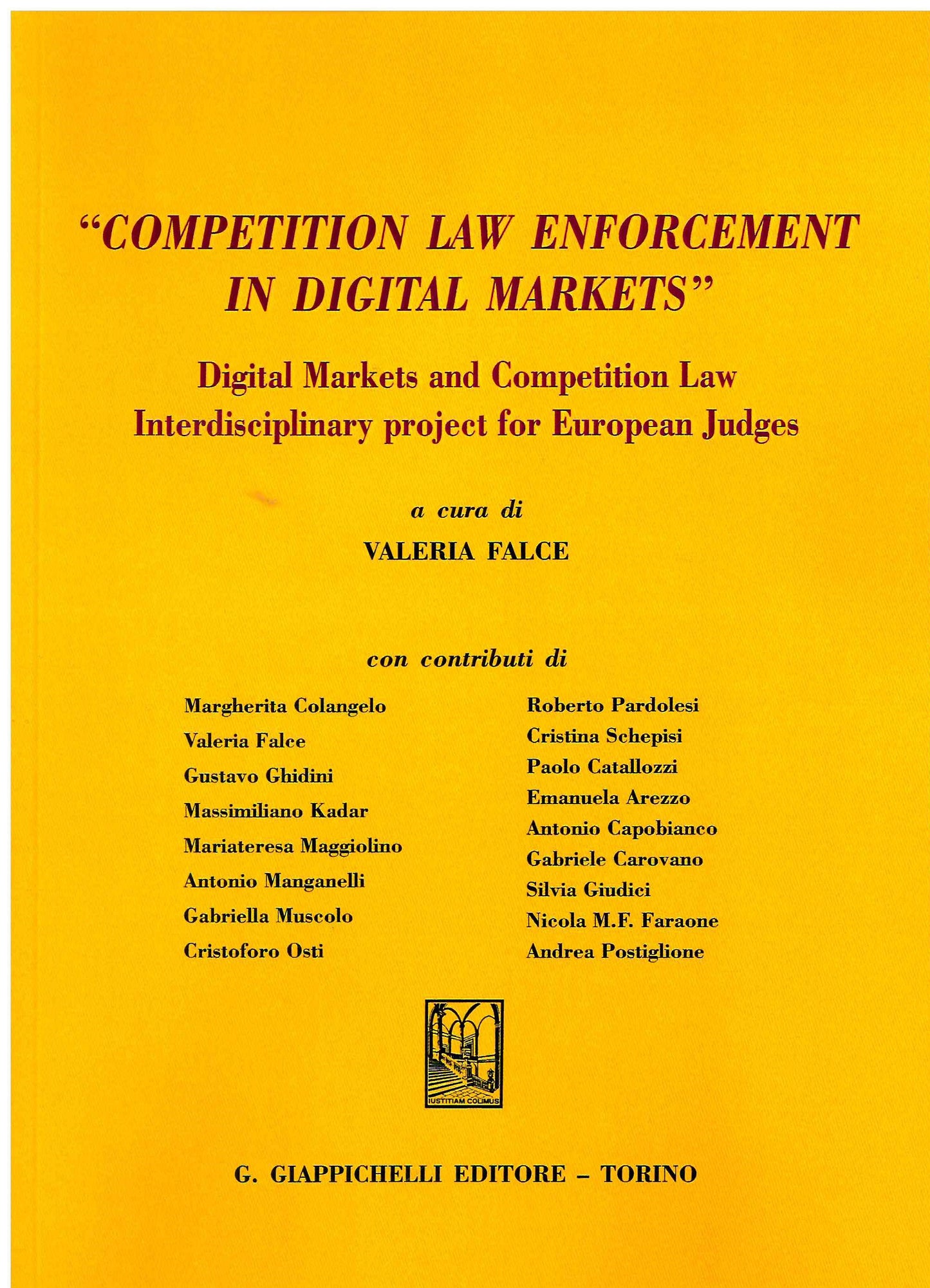 Competition law enforcement in digital - Falce