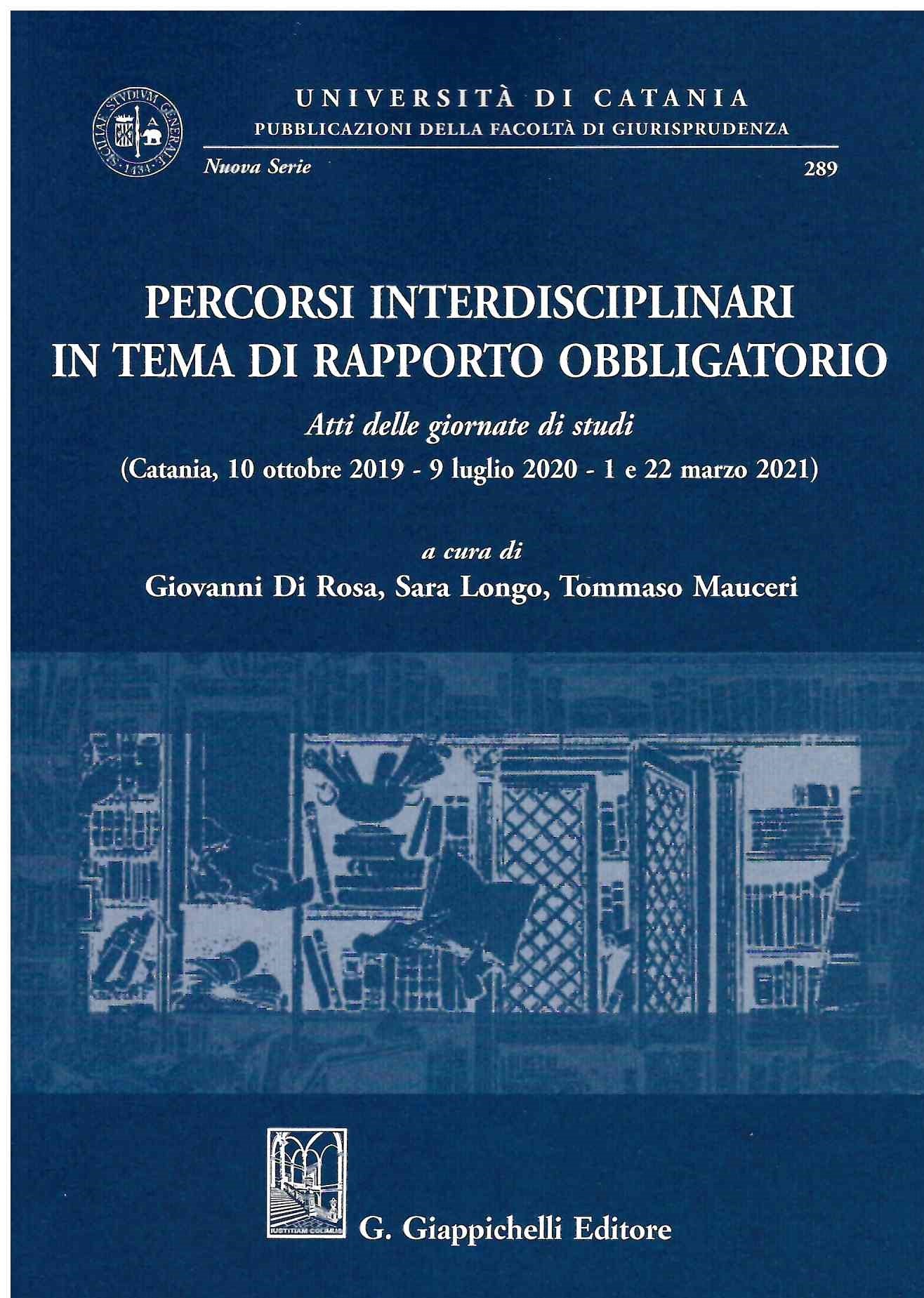 Percorsi interdisciplinari - De Rosa