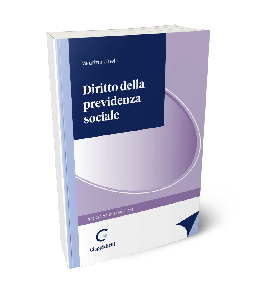 Diritto previdenza sociale 16ed. - Cinelli
