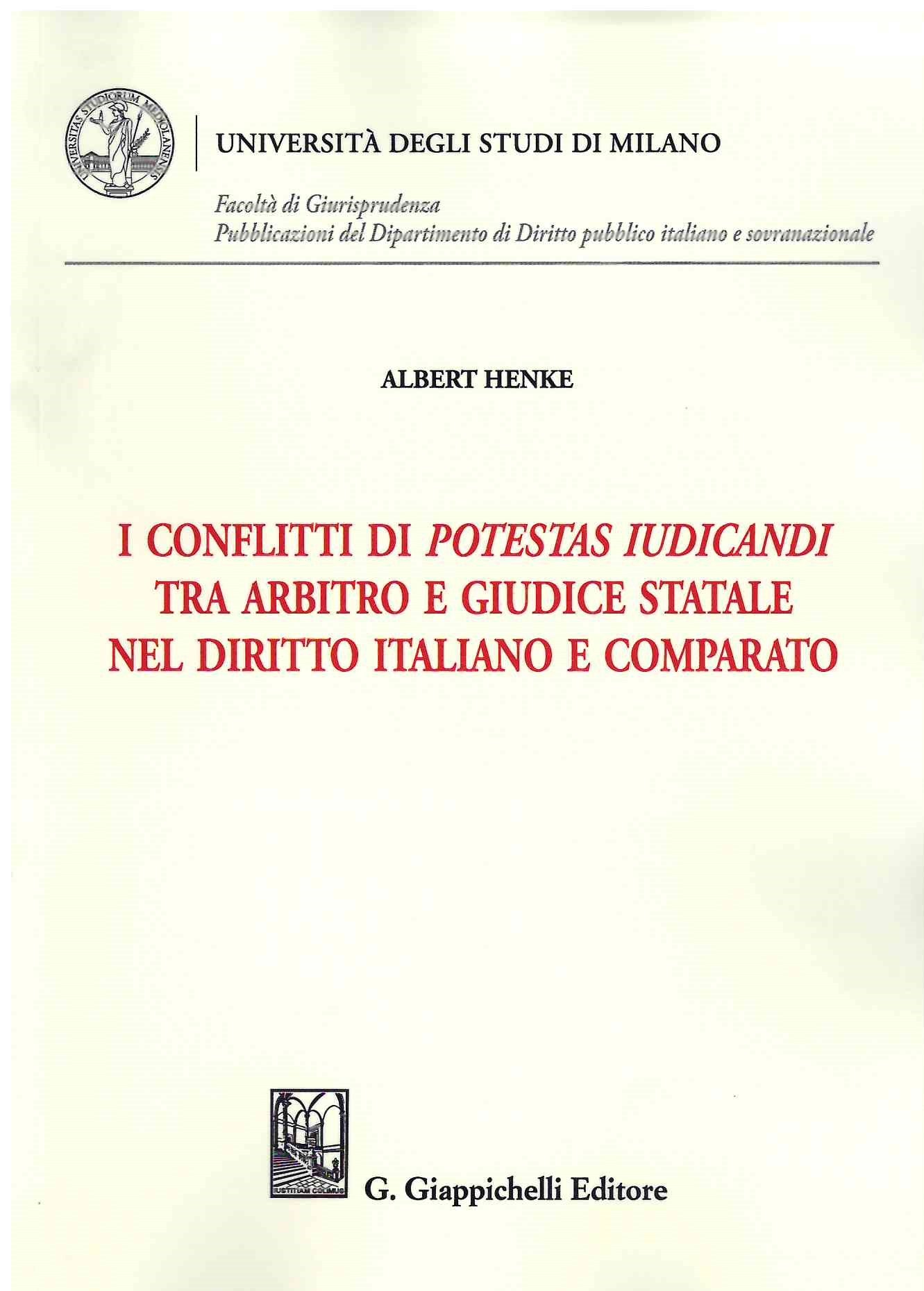 Conflitti potestas iudicandi - Henke
