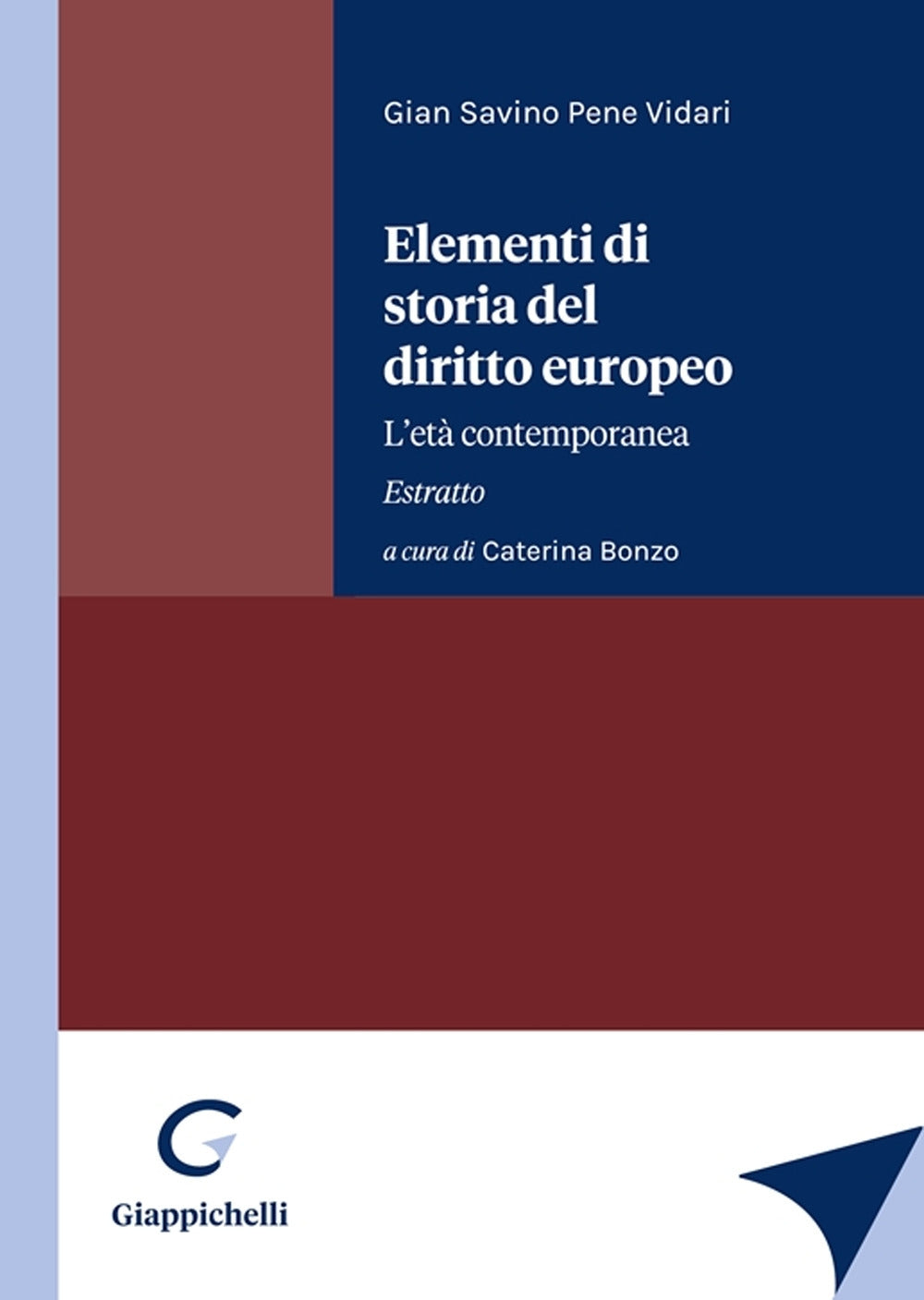 Elementi storia dir.europeo estratto - Pene Vidari Bonzo