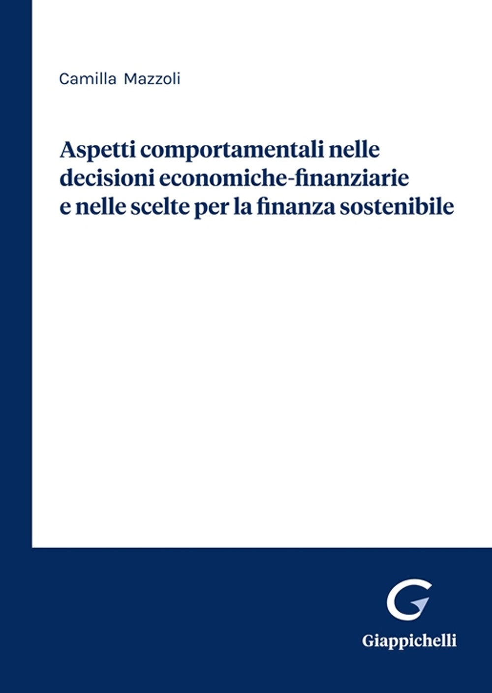 Aspetti comportamentali - Mazzoli