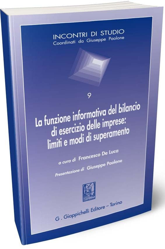 Funzione informativa bilancio eserc. - De Luca