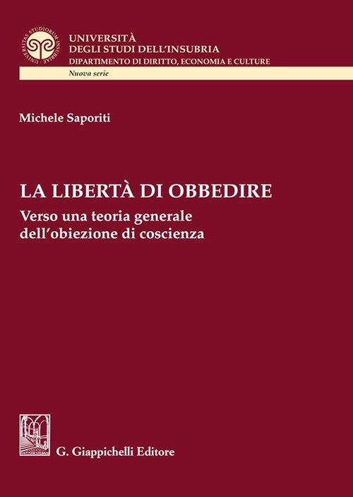 Liberta' di obbedire - Saporiti