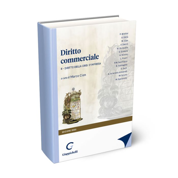 Diritto commerciale. Volume II Diritto della crisi d’impresa - CIAN