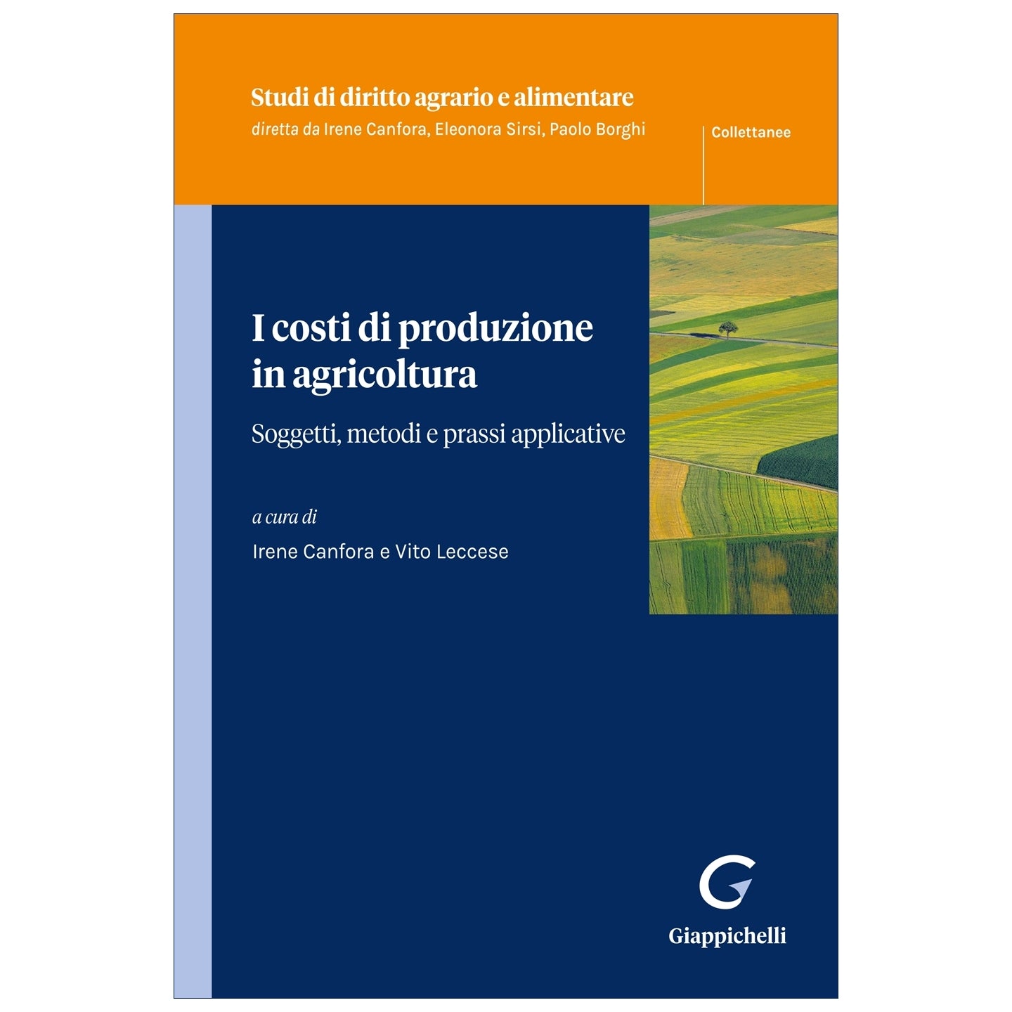 I costi di produzione in agricoltura Soggetti, metodi e prassi applicative - Canfora Irene, Leccese Vito