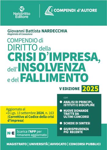 Compendio della Crisi di Impresa e dell'Insolvenza 2025 - Nardecchia