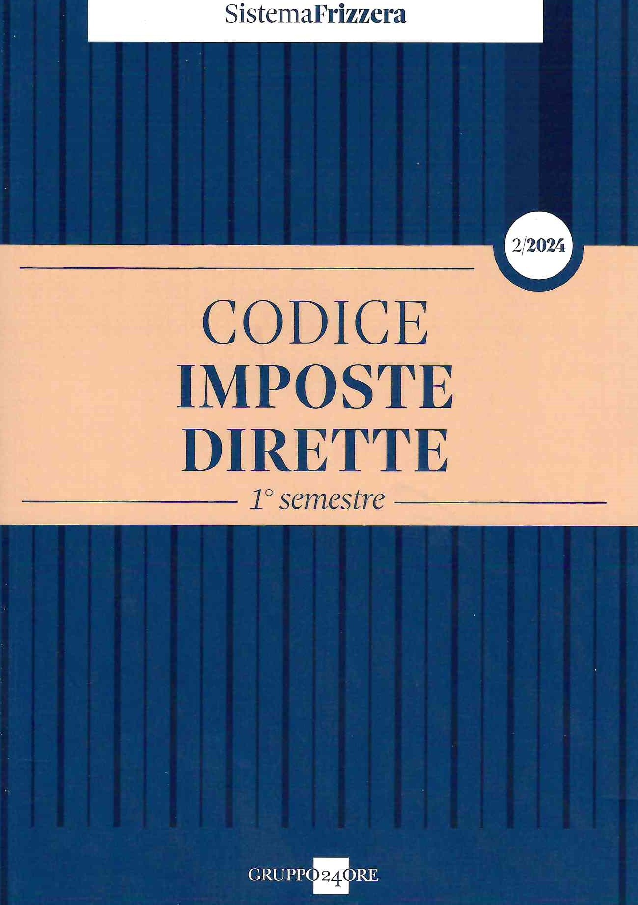 Codice imposte dirette 2 2024 - Frizzera