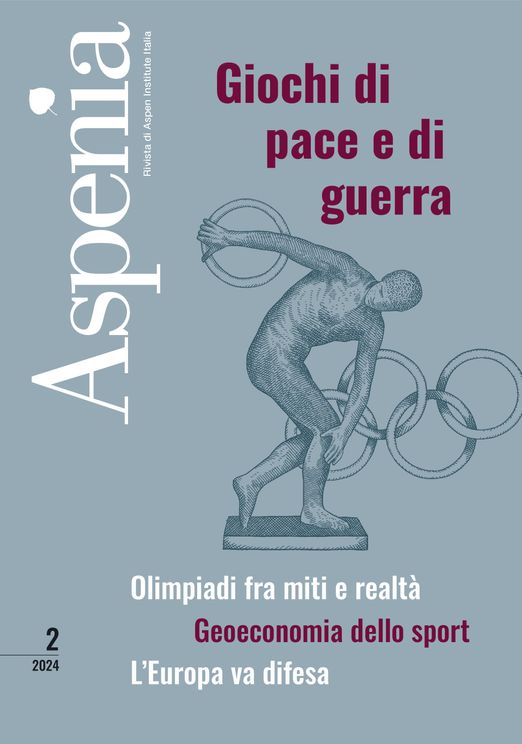 Aspenia 6 2024 giochi di pace e guerra -