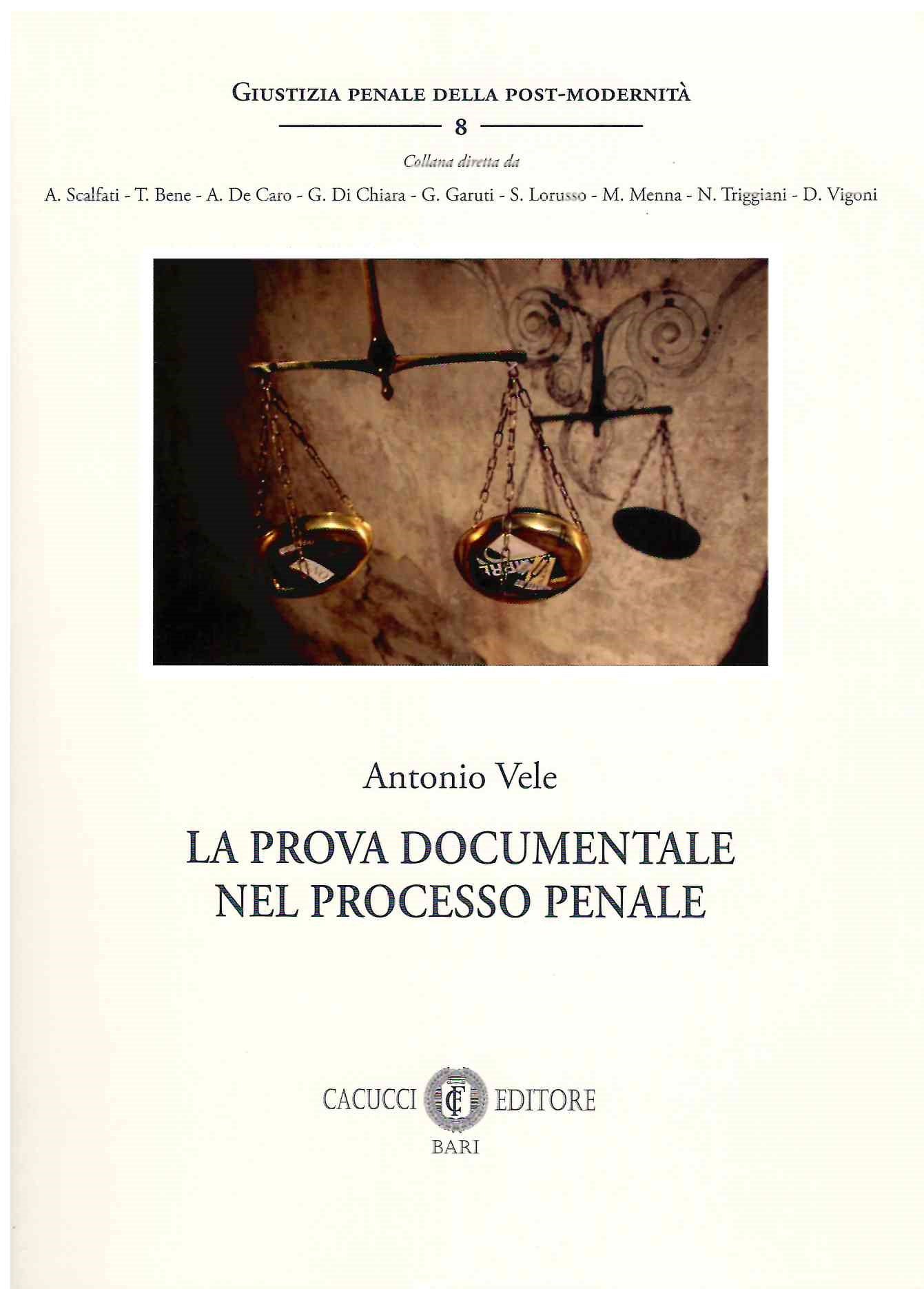 Prova documentale processo penale - Vele