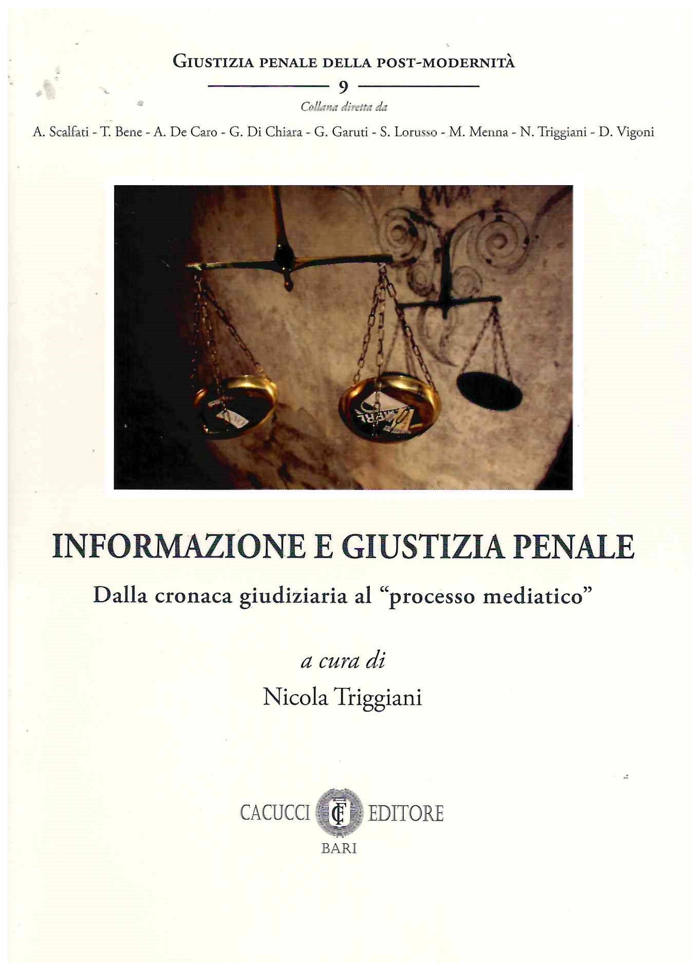 Informazione e giustizia penale - Triggiani