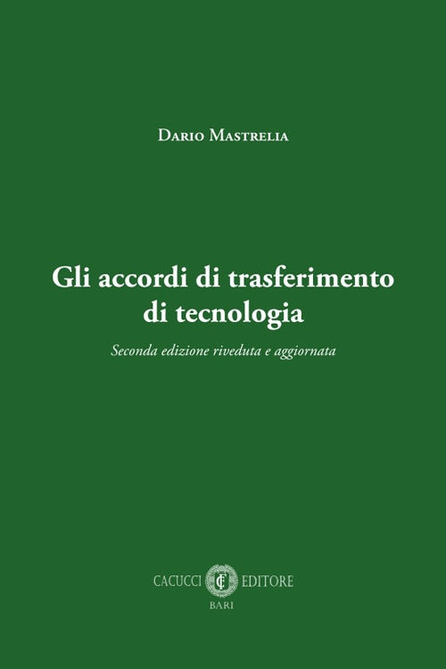 Accordi trasferimento di tecnologia - Mastrelia