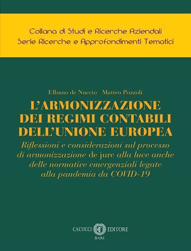 Armonizzazione regimi contabili u.e. - De Nuccio