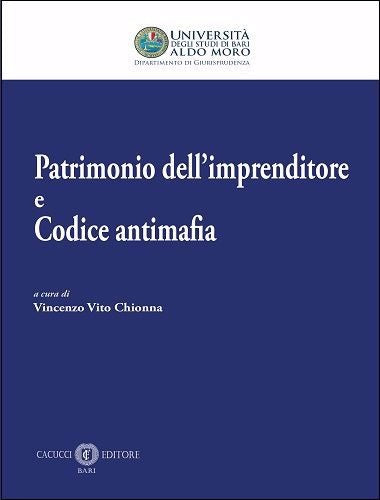 Patrimonio imprenditore e cod.antimafia - Chionna