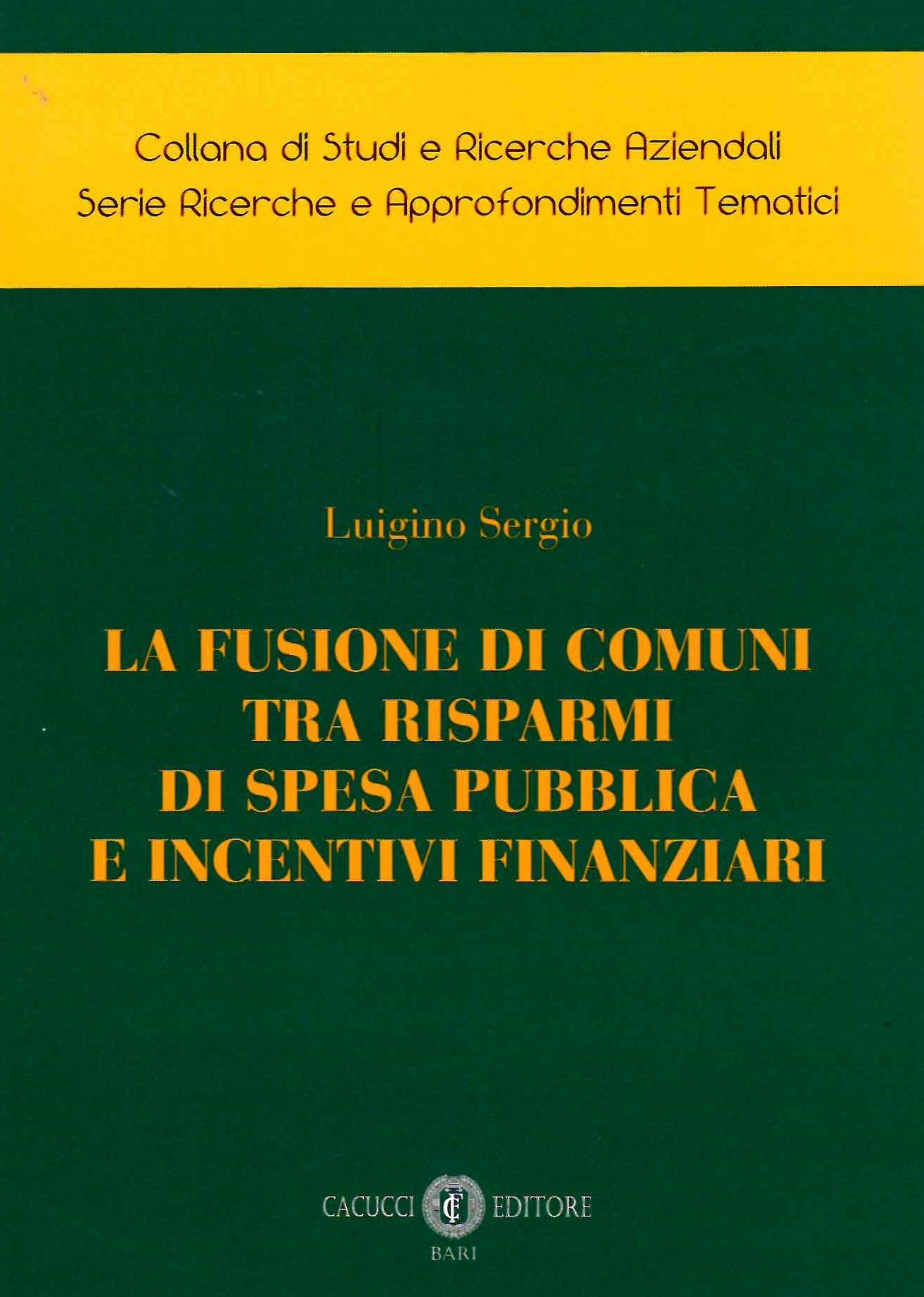 Fusione di comuni tra risparmi spesa pub - Sergio