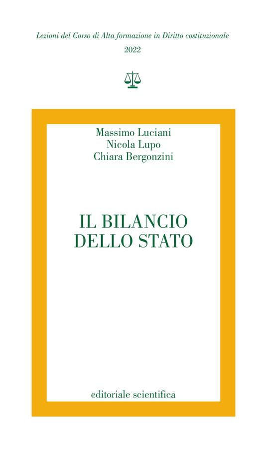 BILANCIO DELLO STATO - LUCIANI