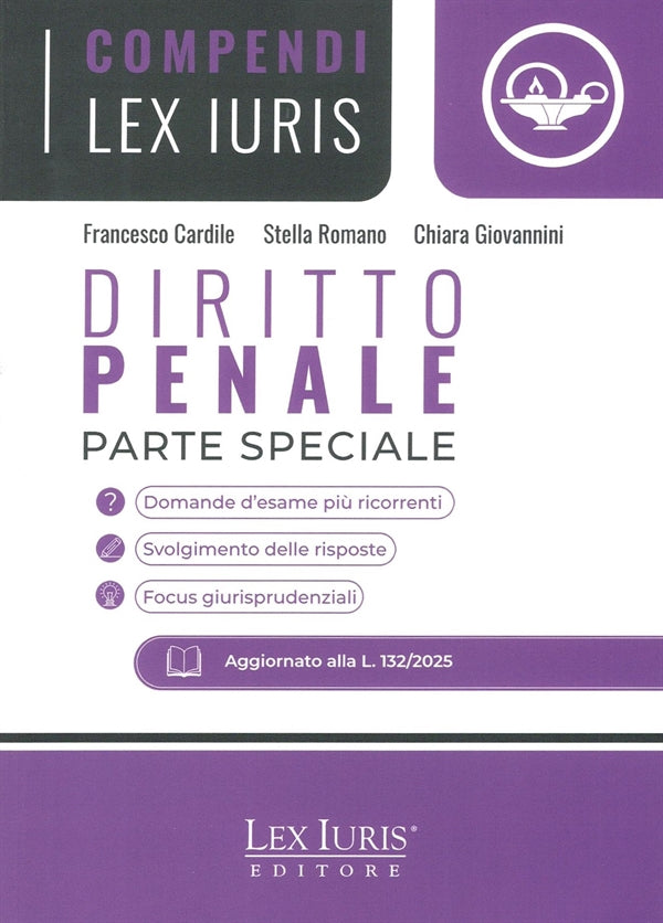 Compendio Diritto Penale Parte Spciale - Cardile F., Romano S., Giovannini C