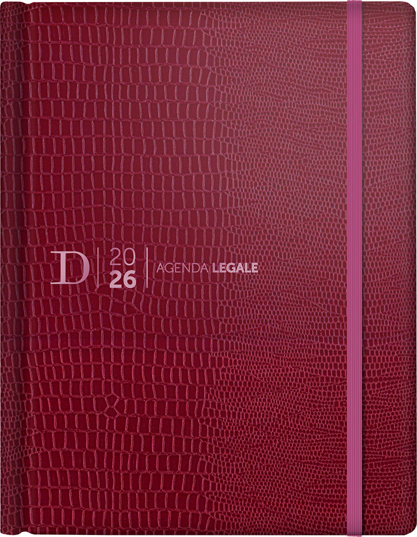 Agenda Legale Dike 2026 – 15 mesi – Fuxia