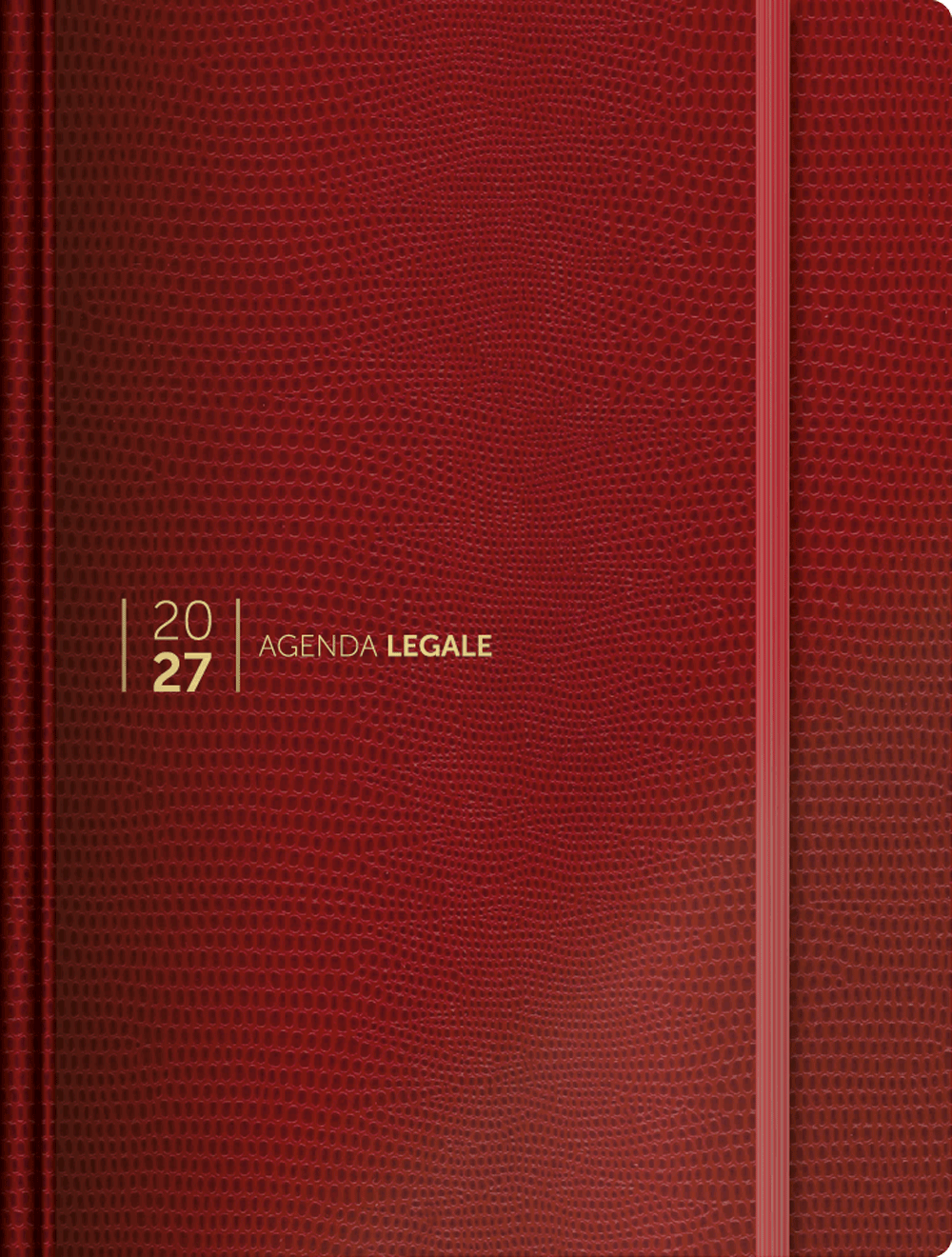 Agenda Legale SIMONE 2027 - Lizard Rossa