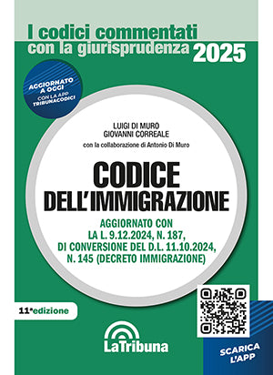 Codice dell'immigrazione COMMENTATO 2025 - Giovanni Correale, Luigi Di Muro