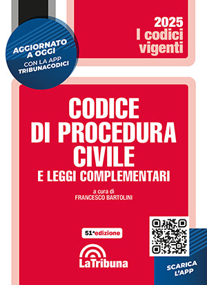 Codice di procedura civile e leggi complementari (51°ED.) 2025 - vigente