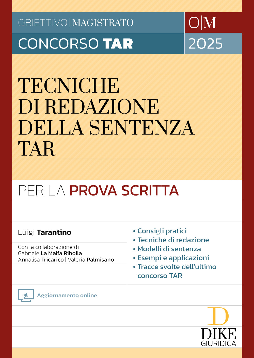 Tecniche di redazione della sentenza TAR - Luigi Tarantino