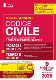 Codice civile con leggi complementari e codice di procedura civile 2025 (concorso magistratura 2025) - Garofoli