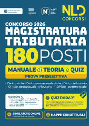 PREVENDITA Concorso Magistratura Tributaria 2026 180 posti. Manuale di teoria e quiz per la prova preselettiva