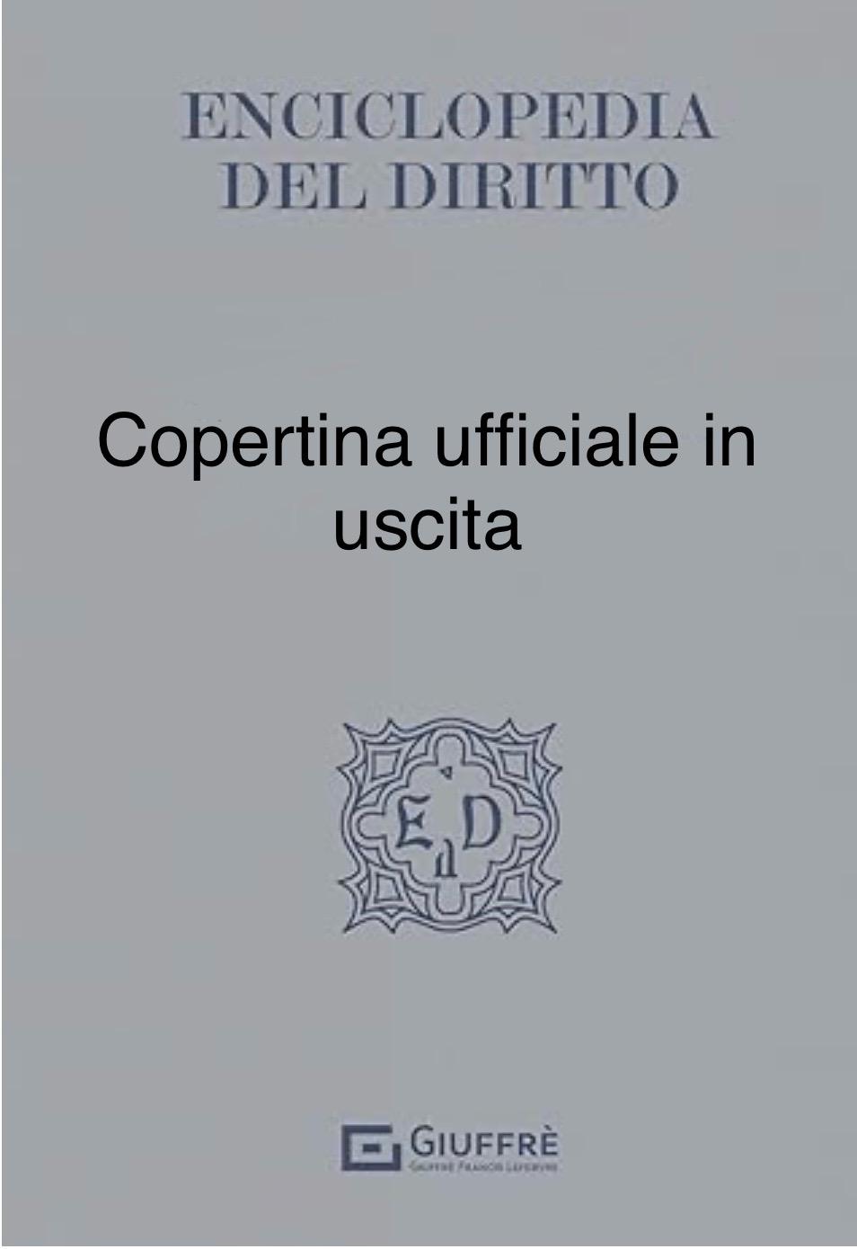 Enciclopedia del Diritto Vol. 8 - 9788828831976