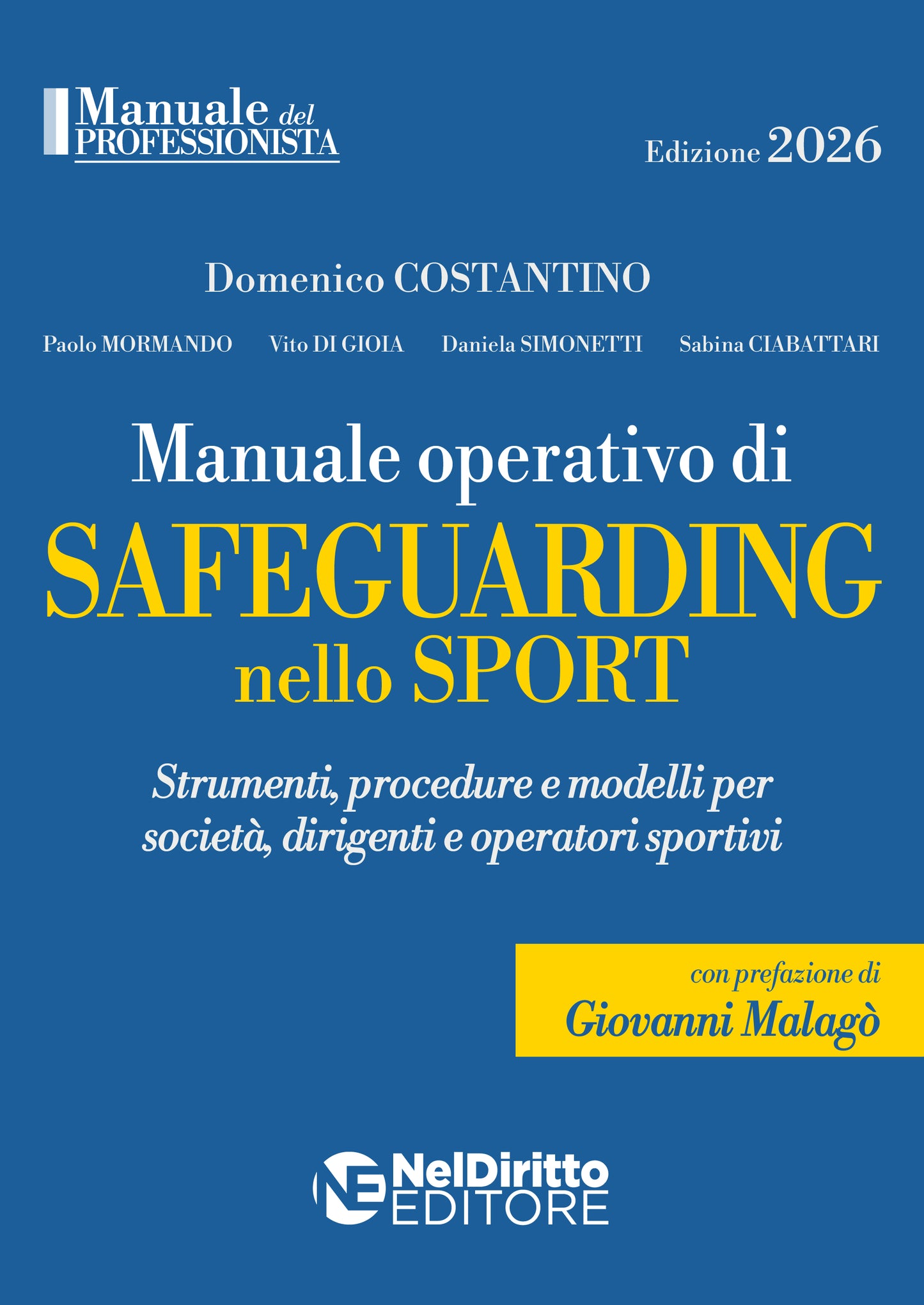 Manuale operativo di Safeguarding nello Sport - D. Costantino