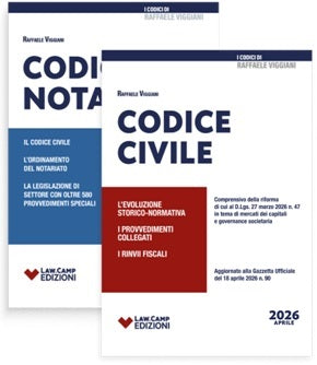 KIT CODICI NOTARILI VIGGIANI - Codice Notarile e Codice Civile 2026 (Concorso Notarile Giugno 2026) - Raffaele Viggiani
