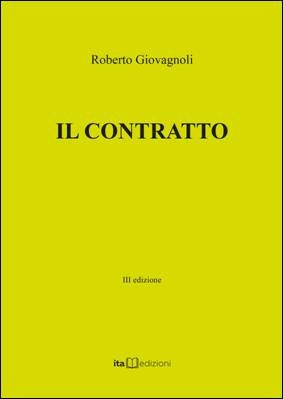 Il Contratto (3°ED) 2026 - Roberto GIOVAGNOLI