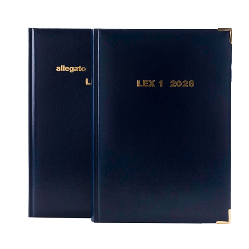 Agenda Legale LEX1 in 2 Volumi 2026 - Blu