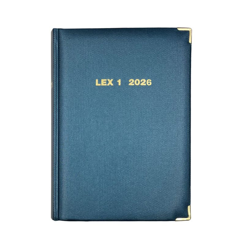 Agenda Legale LEX1 2026 - Blu Elettrico