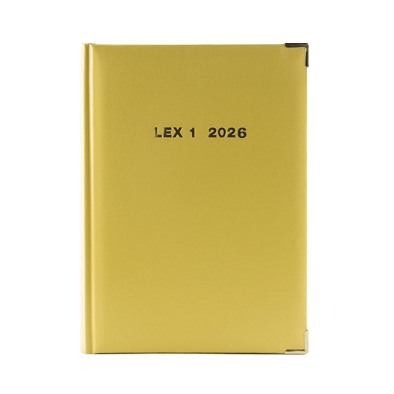 Agenda Legale LEX1 2026 - Giallo