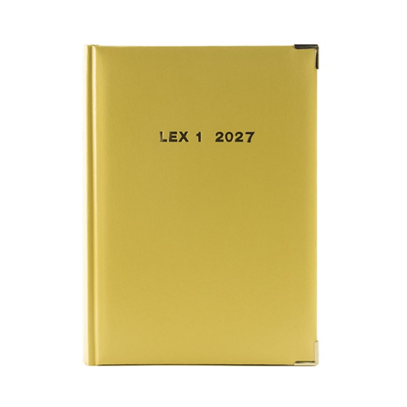 Agenda Legale LEX1 2027 - Giallo
