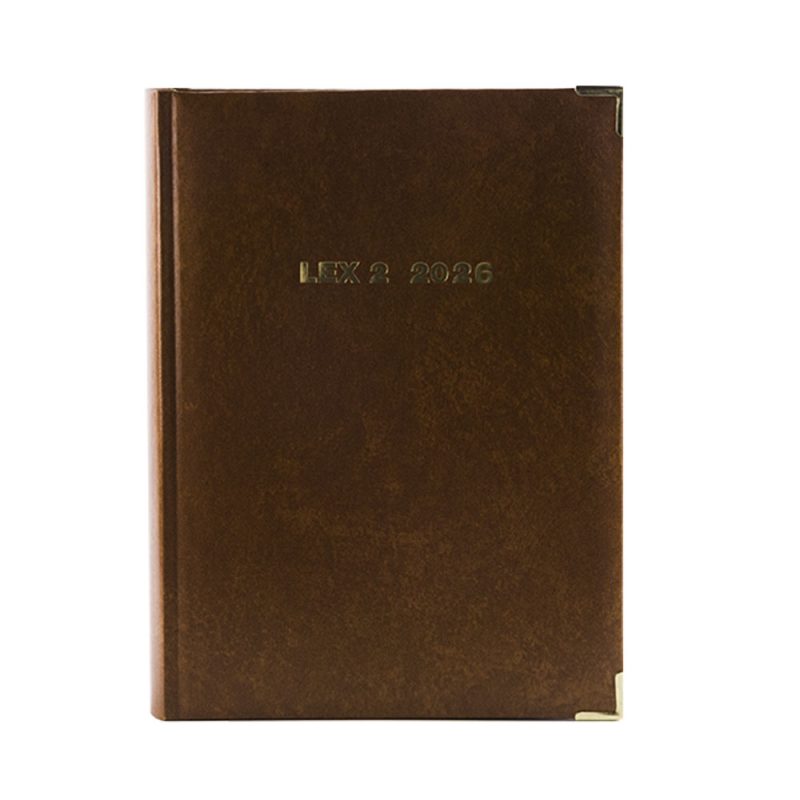 Agenda Legale LEX2 2026 - Cuoio