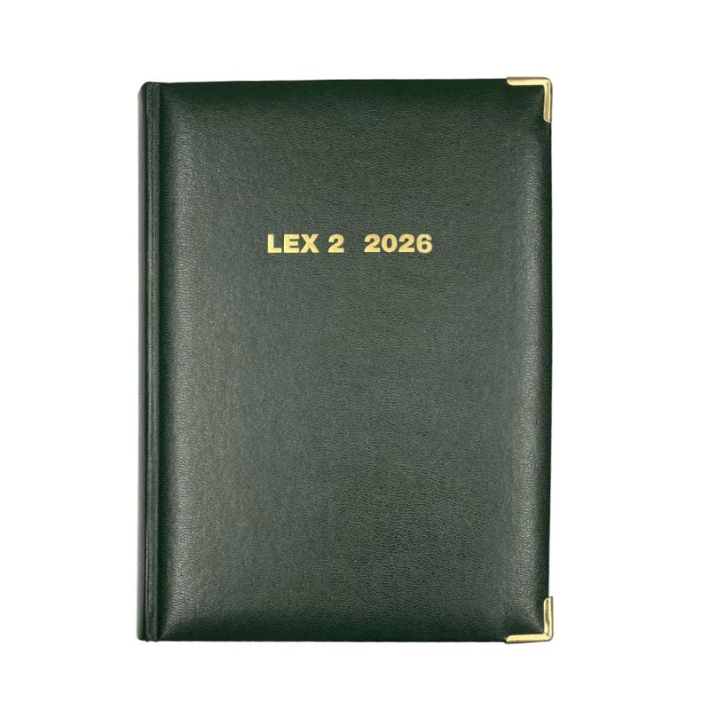 Agenda Legale LEX2 2026 - Verde