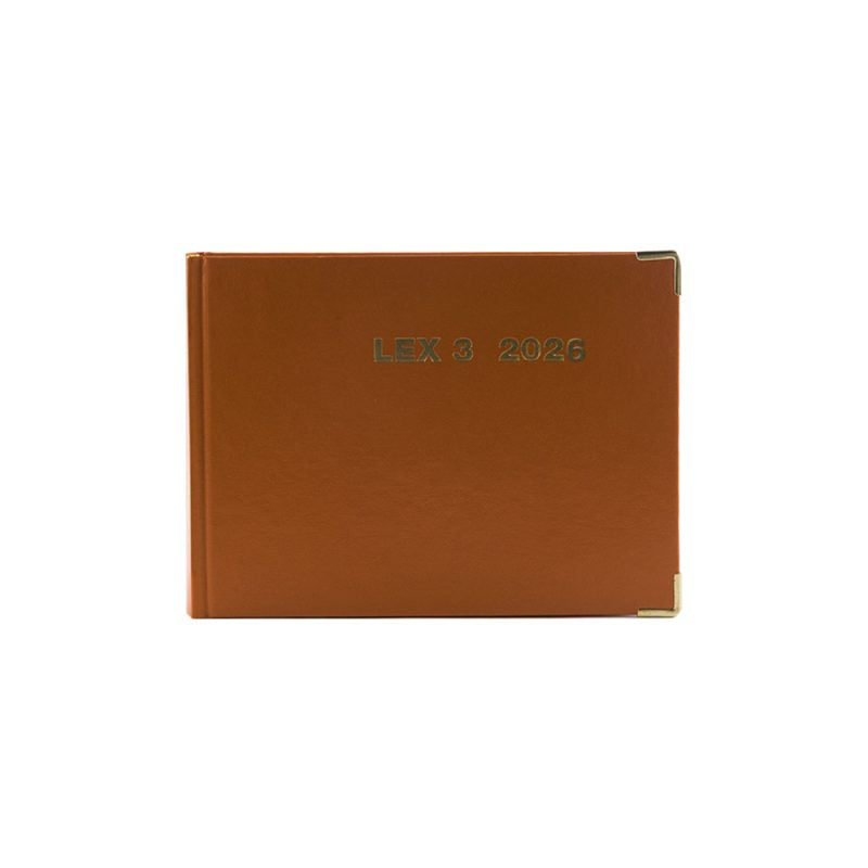 Agenda Legale LEX3 2026 - Arancione