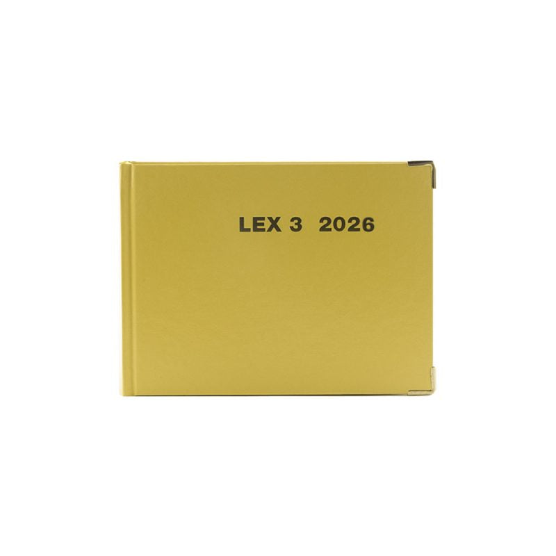 Agenda Legale LEX3 2026 - Giallo