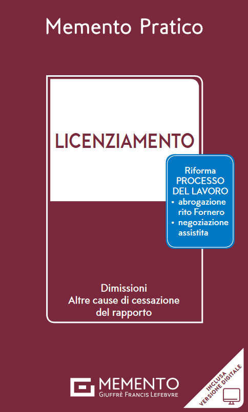 Memento Licenziamento - Giuffrè 9788828847137