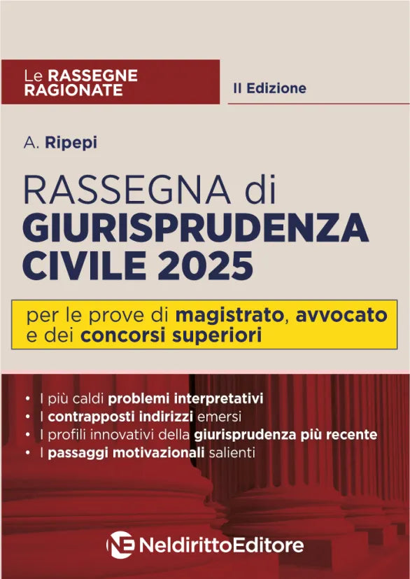 Rassegna di GIURISPRUDENZA CIVILE 2025 - Ripepi