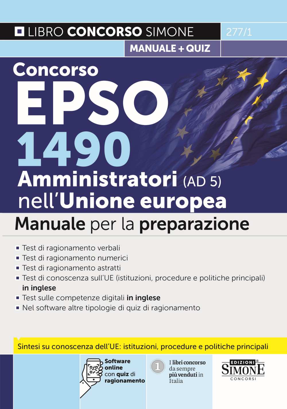 Concorso EPSO 1490 Amministratori nell’Unione Europea (AD 5) – Manuale