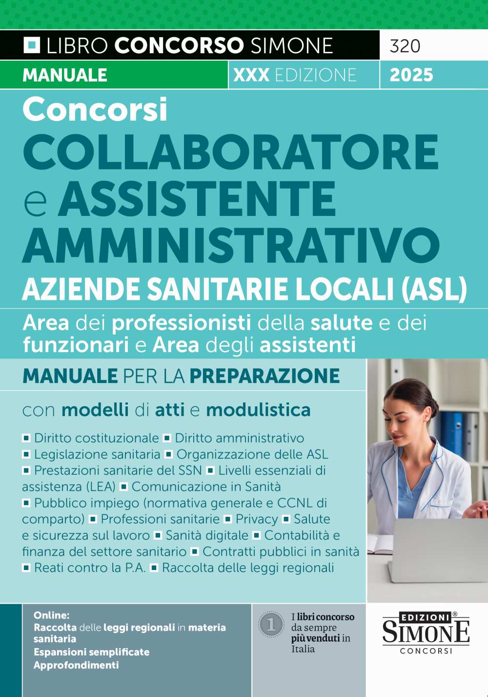 Concorsi Collaboratore e Assistente Amministrativo Aziende Sanitarie Locali (ASL) – Manuale