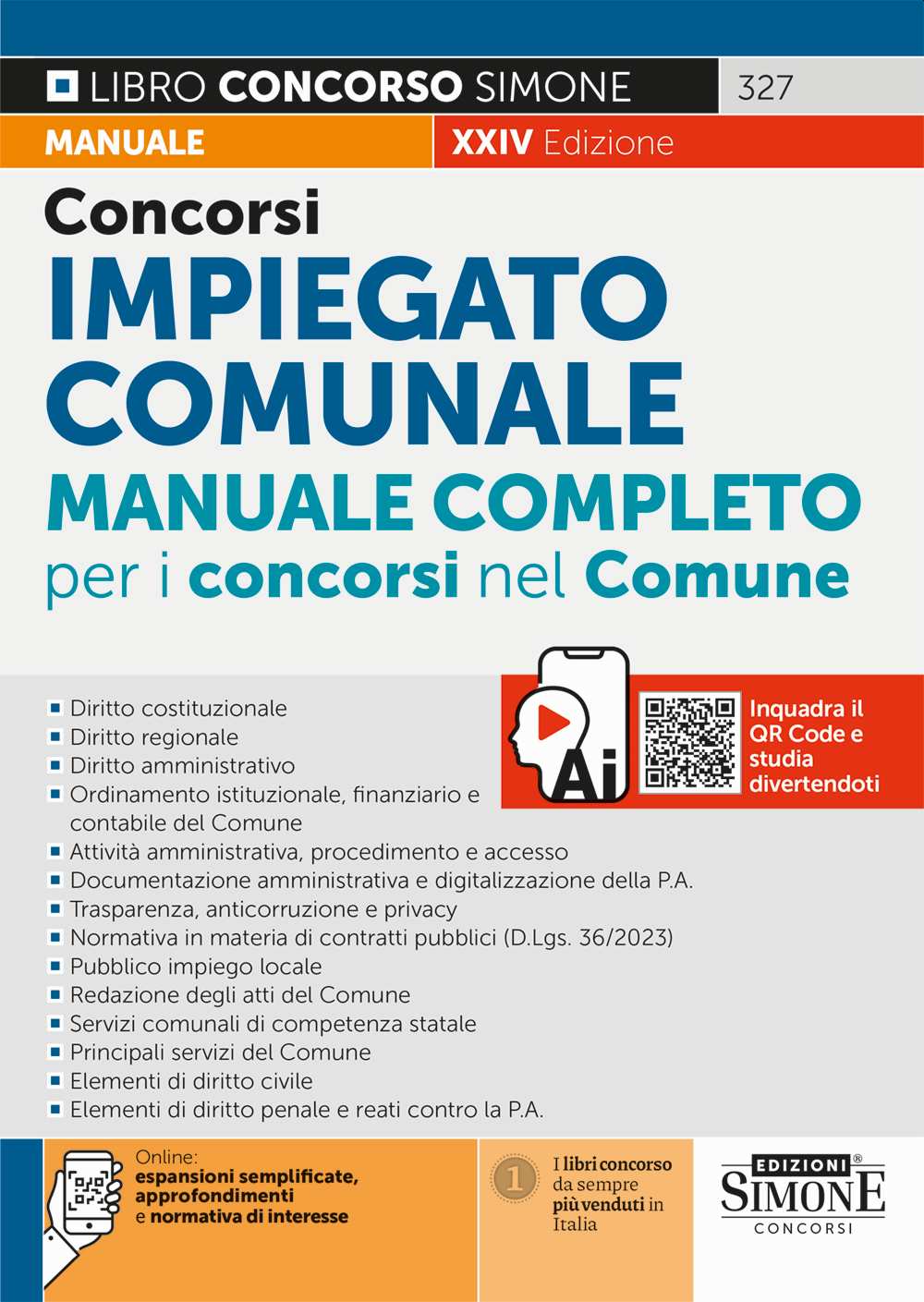 Concorsi Impiegato Comunale – Manuale completo per i concorsi nel Comune